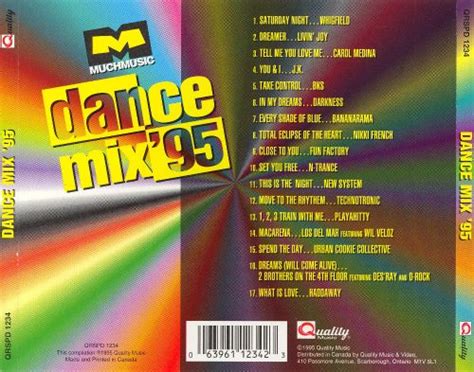 Dance Mix 95 Various Artists Songs Reviews Credits