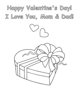 valentines day coloring pages playing learning