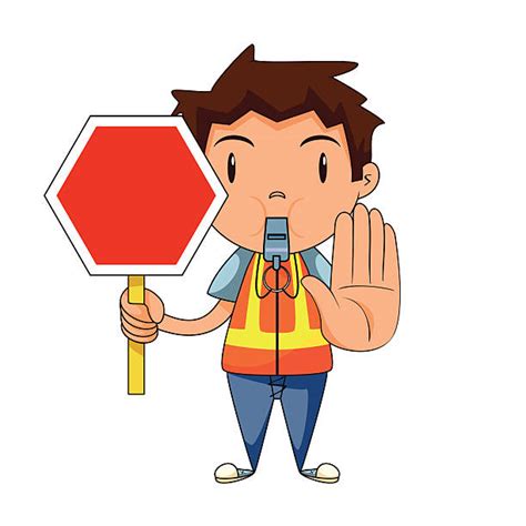 traffic cop illustrations royalty free vector graphics