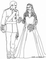 Coloring Wedding Pages Dress Royal Bride Color Kate Dresses William Colouring Printable Print People Country Hellokids Getcolorings Choose Fr Google sketch template