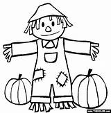 Coloring Fall Pages Kids Autumn Color Sheet Print Online Scarecrow Colouring Drawings Printables Pumpkin Hello Scarcrow Pumpkins Apple Tree sketch template