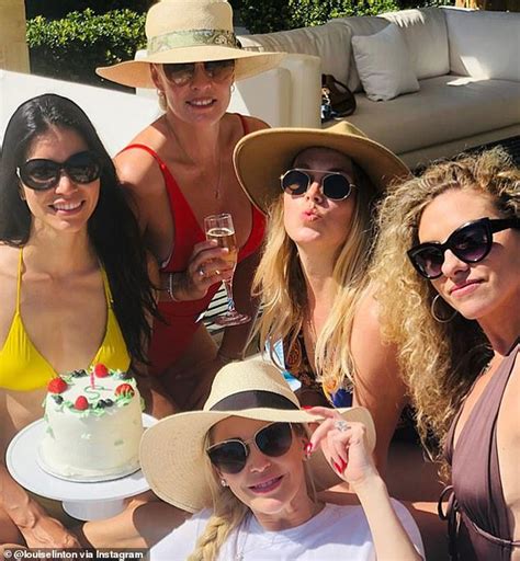 steve mnuchin and bikini clad wife louise linton celebrate fourth of july with champagne daily