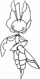 Pokemon Leavanny Coloring Pages Morningkids sketch template