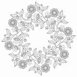 Coloring Pages Advanced Flowers Flower Adult Floral Adults Mandala Colouring Printable Sheets Patterns Wreath Pattern Book Zentangle Kidspressmagazine Just Hand sketch template