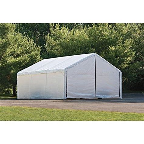 shelterlogic  ft white canopy enclosure kit