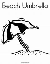 Coloring Pages Beach Umbrella Kids Sheet Library Clipart Adults sketch template