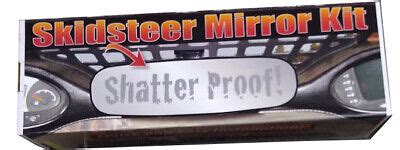 universal shatter proof skid steer mirror ebay