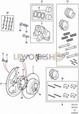 Brake Rear Calipers Discs Rover Land Defender Diagram Parts Diagrams Abs Part sketch template