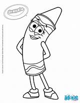 Crayola Crayon Box Template Coloring Pages sketch template