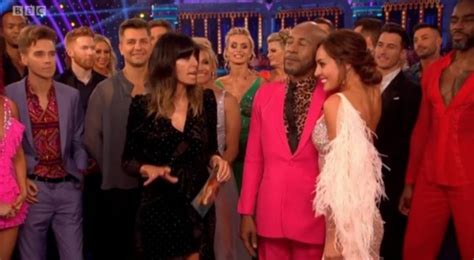 strictly come dancing joe sugg caught making cheeky gesture on live tv