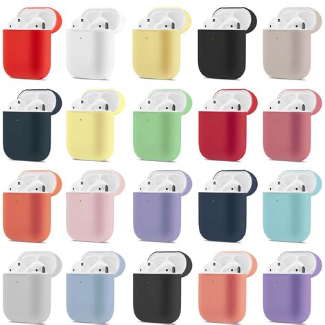 Airpods Case Protective Silicone Cover Skin For Apple Airpod 2 1
