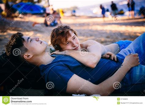 Loving Gay Couple Stock Image Image Of Partners Partner