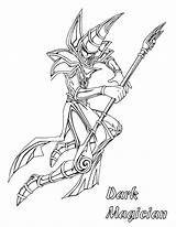 Coloring Pages Yugioh Monsters Getdrawings sketch template