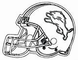 Coloring Helmet Lions Detroit Pages Football Logo Kids Panthers Broncos Redskins Drawing Colts Carolina Lsu Denver Michigan Lion Printable Color sketch template