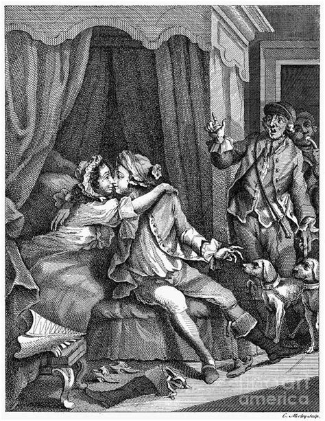 Infidelity 18th Century Art Print By Granger