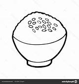 Rice Drawing Cartoon Color Paintingvalley Drawings Background sketch template