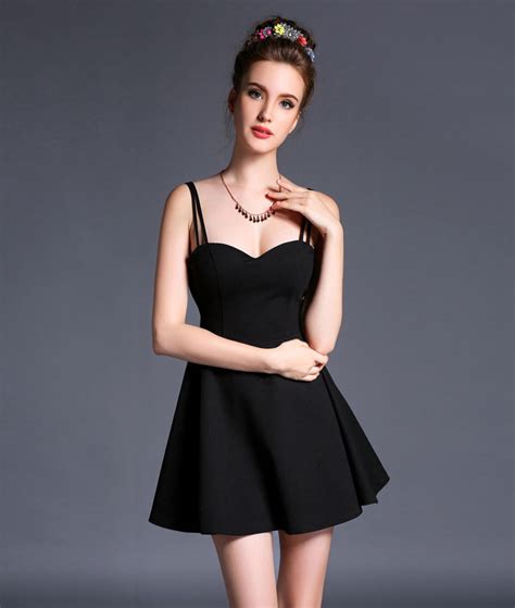 new fashion little black dress evening cocktail party mini dresses e231