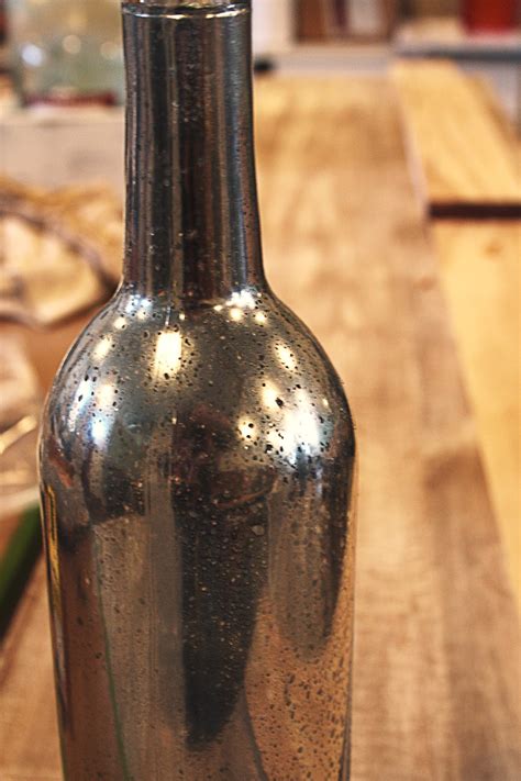 Market Street Artisans Tutorial Faux Mercury Glass Wine