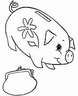 Piggy Anonymous Narcotics Library Banks Minnie sketch template