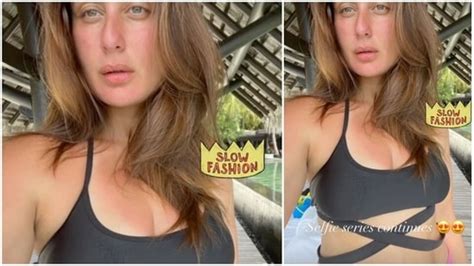 Kareena Kapoor Continues Her Selfie Series From Maldives Shows Off Her