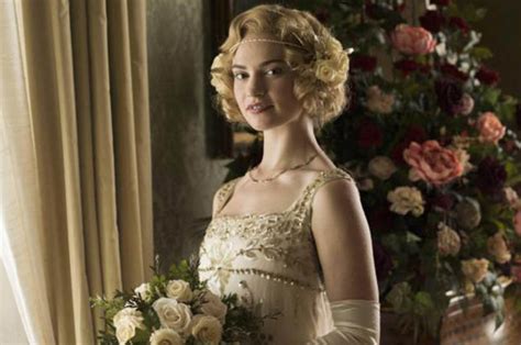 Downton Abbey Lily James Set For Show Axe As Lady Rose