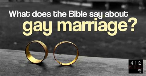 bible   gay marriage teensorg