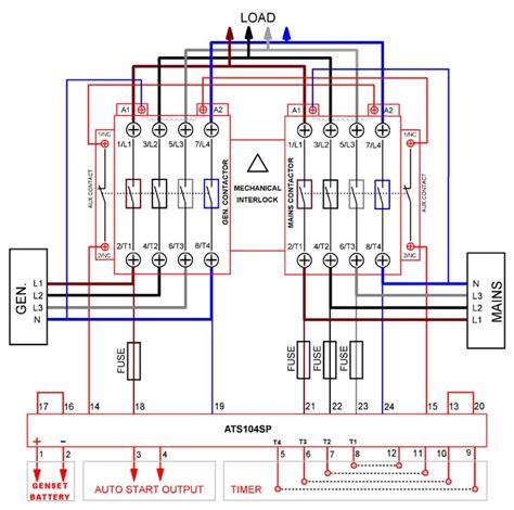 image result   phase changeover switch wiring diagram transfer switch circuit diagram