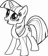 Pony Little Coloring Pages Rainbow Dash Color Getcolorings Human sketch template