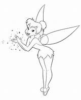 Tinkerbell Wikiclipart sketch template
