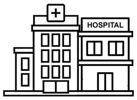 hospital coloring pages printable