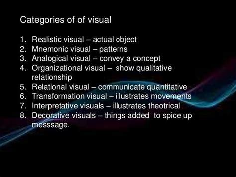 chapter  visuals  visual media