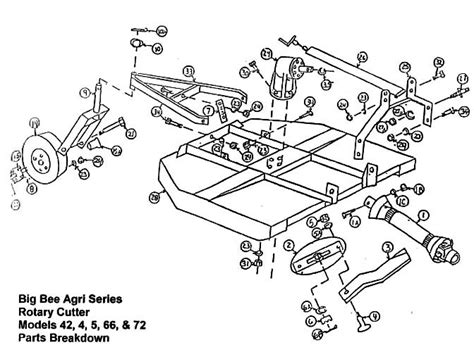 kodiak bush hog parts diagram