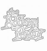 Addams Studyvillage sketch template