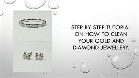 clean gold  diamond jewellery youtube