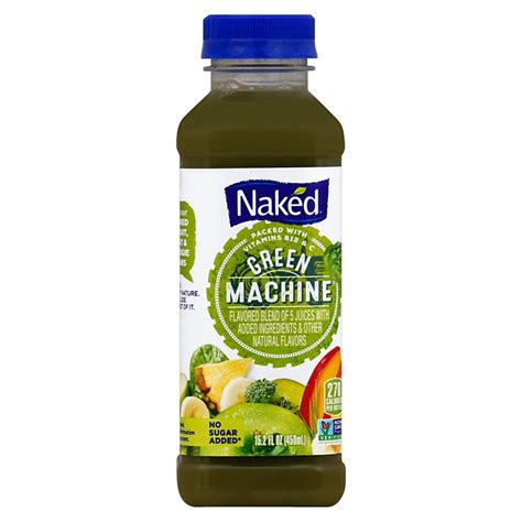 Naked Juice Green Machine Boosted Smoothie Sold Cold Shop Shakes