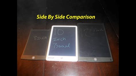 writing tablet comparison youtube