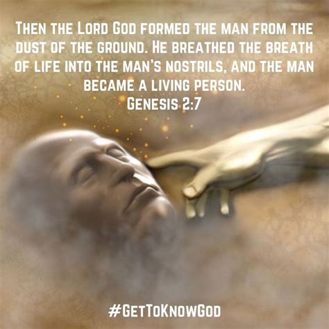 genesis    lord god formed  man   dust