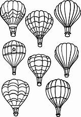 Balloon Belon Getdrawings Pewarna Bayi Wecoloringpage Ballon sketch template