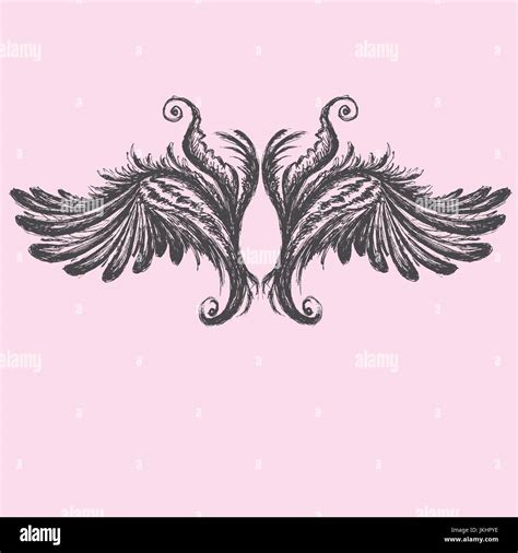 Wings Vector Illustration Stock Vector Image And Art Alamy