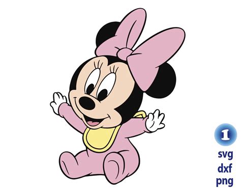 disney baby minnie svg baby minnie mouse svg baby mouse svg png