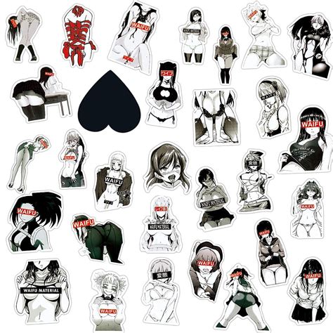 100 Pcs Hentai Stickers Hentais Stickers Uncensored Hentai Sexy Anime