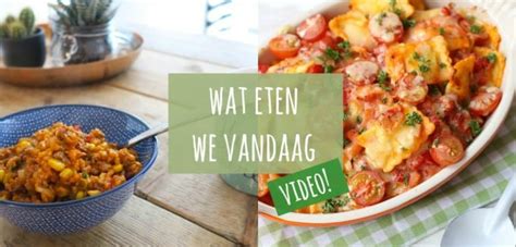 wat eten  vandaag  lekker en simpel