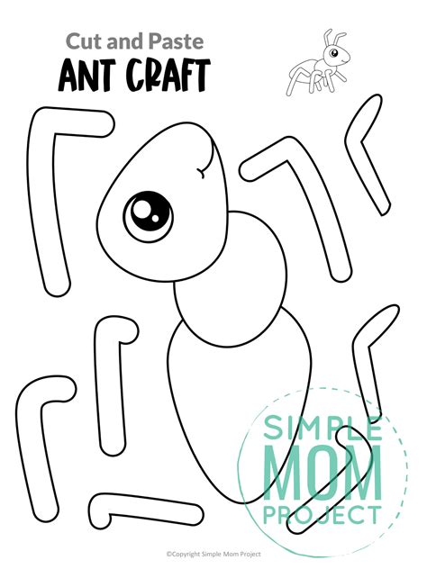 printable bug  insect craft templates simple mom project