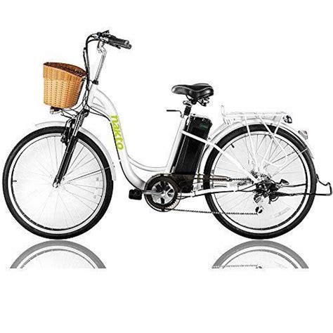 nakto   cargo electric bicycle step  ebike  ah white ebike poweredbicycle