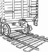 Railroad Coloring Classic Size Colorluna sketch template