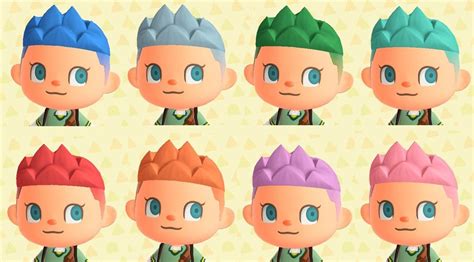 animal crossing  horizons top hairstyles pop cool stylish
