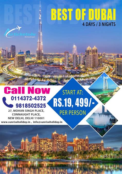 airticketsu offers  package  dubai  days  nights starting