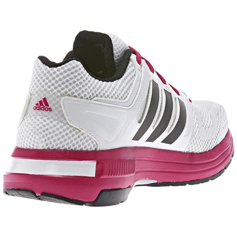 adidas womens revenergy boost running shoes whitevivid berry tennisnutscom
