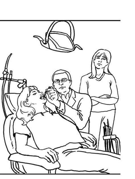 dental health month coloring pages coloring home