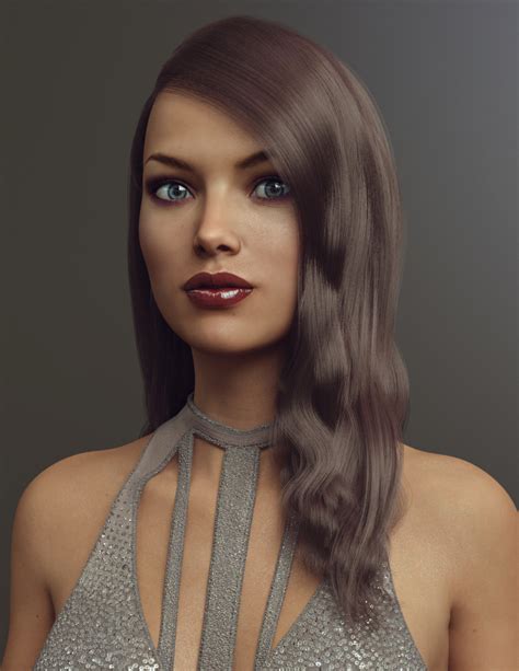 Released Dforce Rozarie Hair For G8f And G3f [commercial] Daz 3d Forums